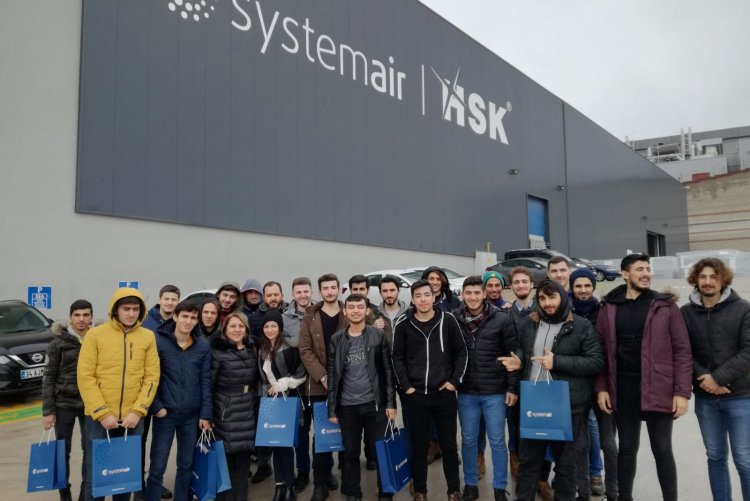 İklimlendirme ve Soğutma Teknolojisi Programı Systemair HSK Firmasına Teknik Gezi Düzenledi