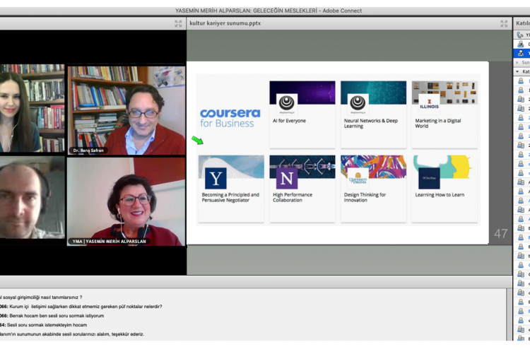 Yasemin Merih Alparslan: “Doğru Kariyer Seçimi ve Yeni Nesil Yetkinlikler” 