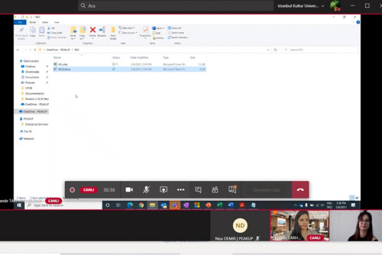 MICROSOFT TÜRKİYE PEAKUP ONEDRIVE ONLINE EĞİTİM WEBINARI 