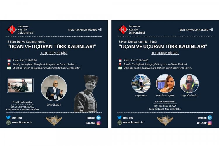 "Uçan ve Uçuran Türk Kadınları”