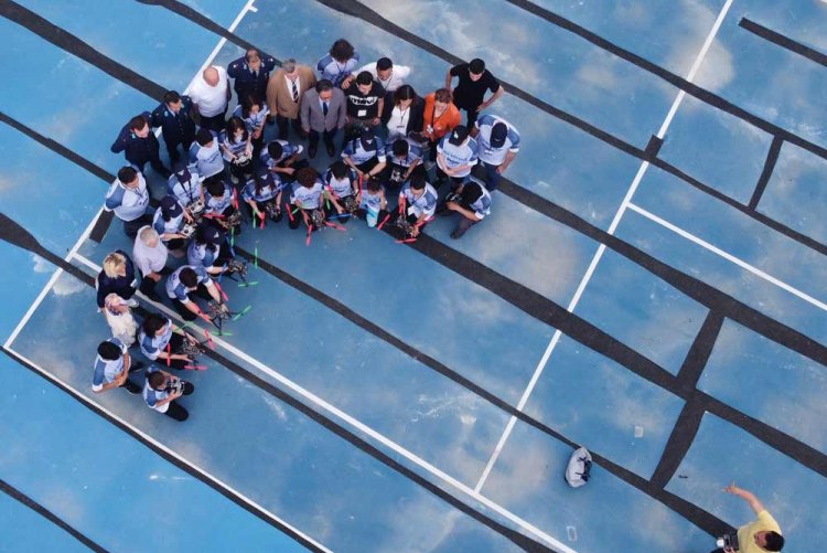 İKÜ Meslek Yüksekokulu VEGA Drone Takımı, "Bakırköy Drone Şenliği" Etkinliğine Katıldı