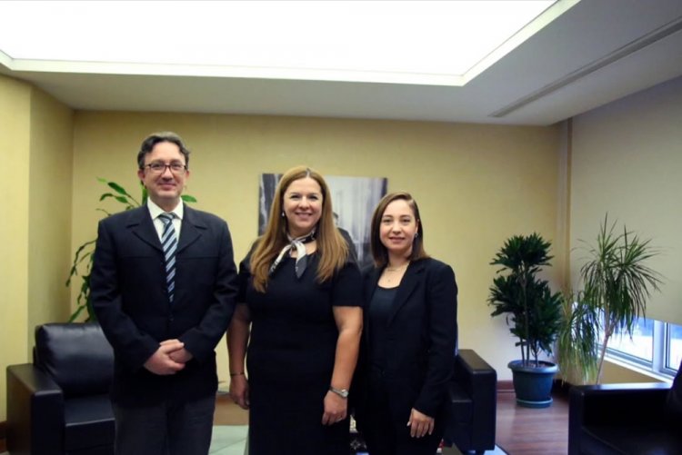 Rektörümüz Prof. Dr. Fadime Üney Yüksektepe, MEDEK Belgelerini Takdim Etti