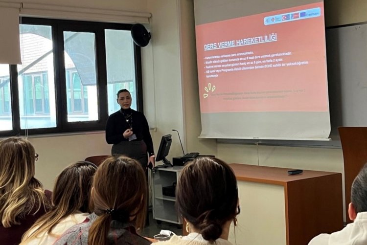 Meslek Yüksekokulu "Erasmus+ Bilgilendirme Toplantısı"