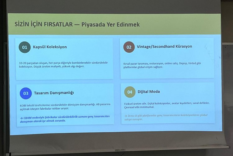 “Tekstil Sektöründe Sürdürülebilirlik”