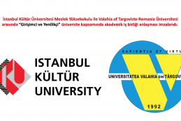 İKÜ Meslek Yüksekokulu ile Valahia of Targoviste-Romania Üniversitesi İş Birliği 