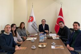 Türkiye Triko Sanayicileri Derneği’nden (TRİSAD) İKÜ Meslek Yüksekokulu'na Ziyaret 