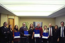 Rektörümüz Prof. Dr. Fadime Üney Yüksektepe, MEDEK Belgelerini Takdim Etti